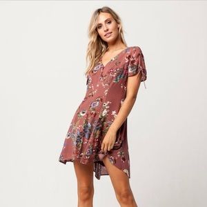 Blu Pepper Button Front Dress